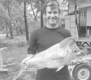 Why wouldn't you be happy with this 7kg snapper, taken near Seal Rocks by Robert Moss, who was visiting his brother at Seals. That's one ugly head – on the snapper